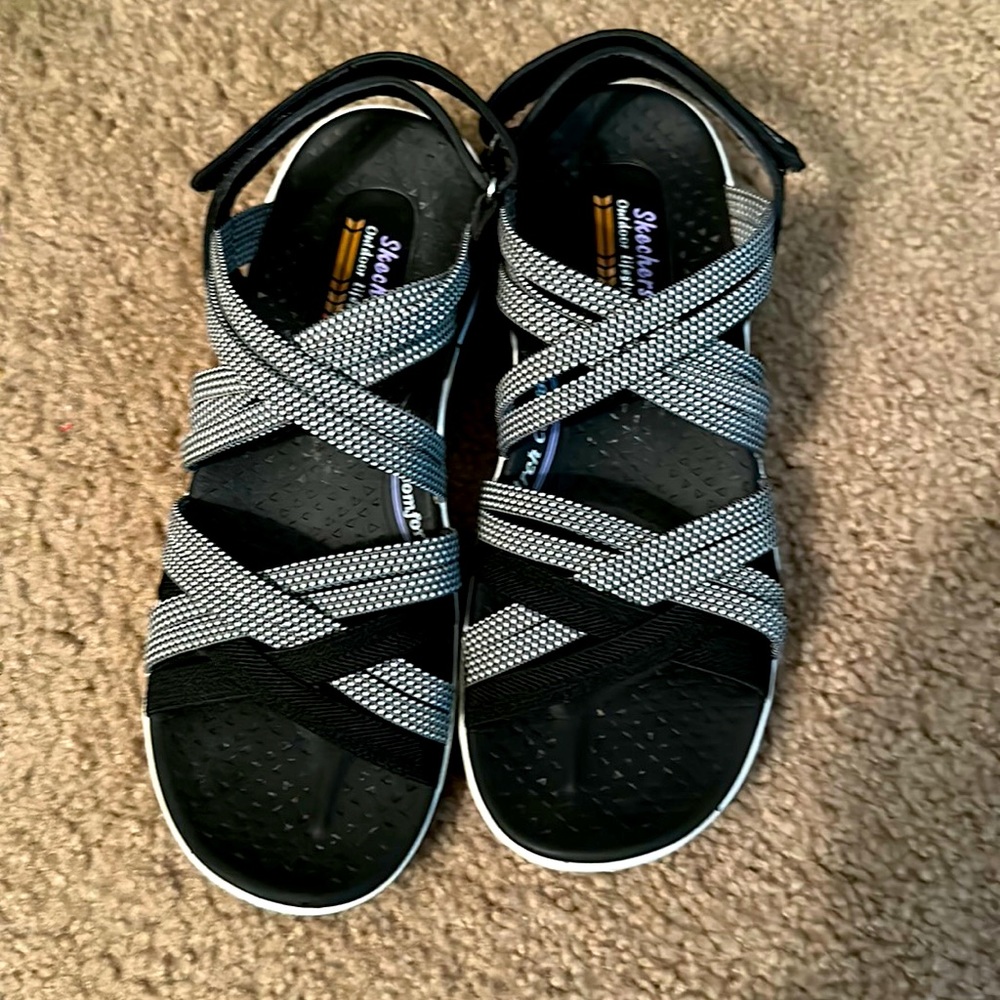 Black sandals